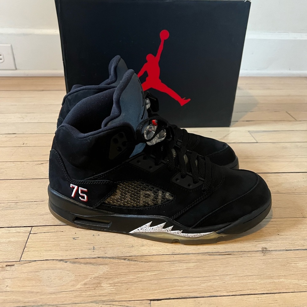 Air Jordan 5 Retro | Paris Saint-Germain PSG Black | Men’ Size 10 | AV9175-001